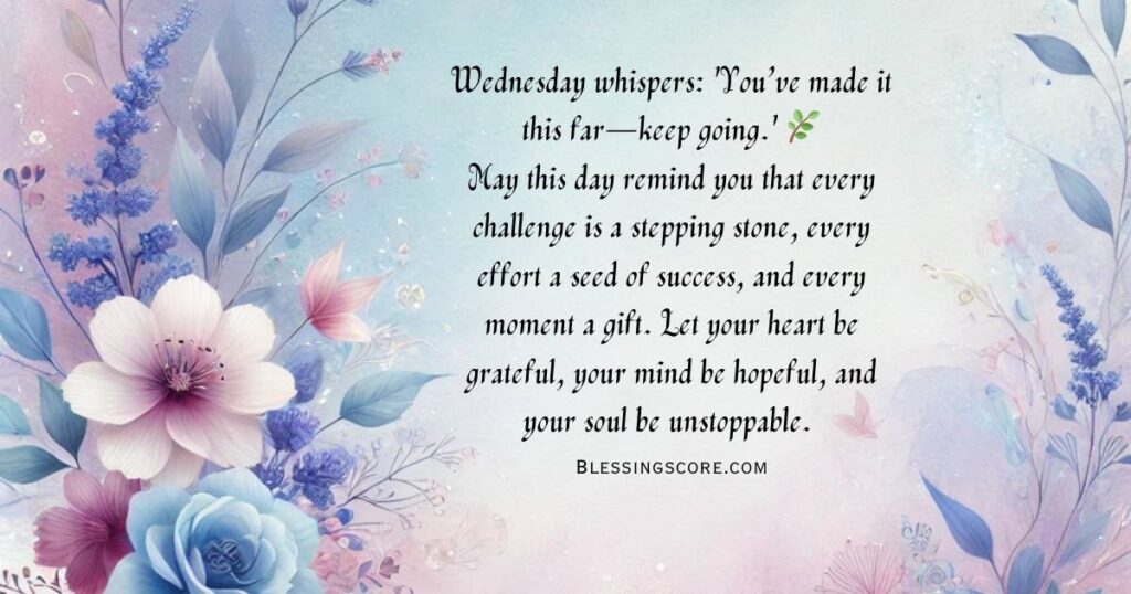 Wednesday Blessings Quotes