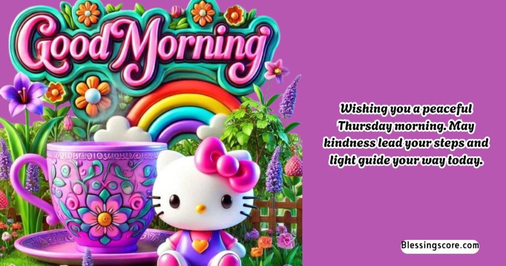 Inspirational Good Morning Thursday Blessings