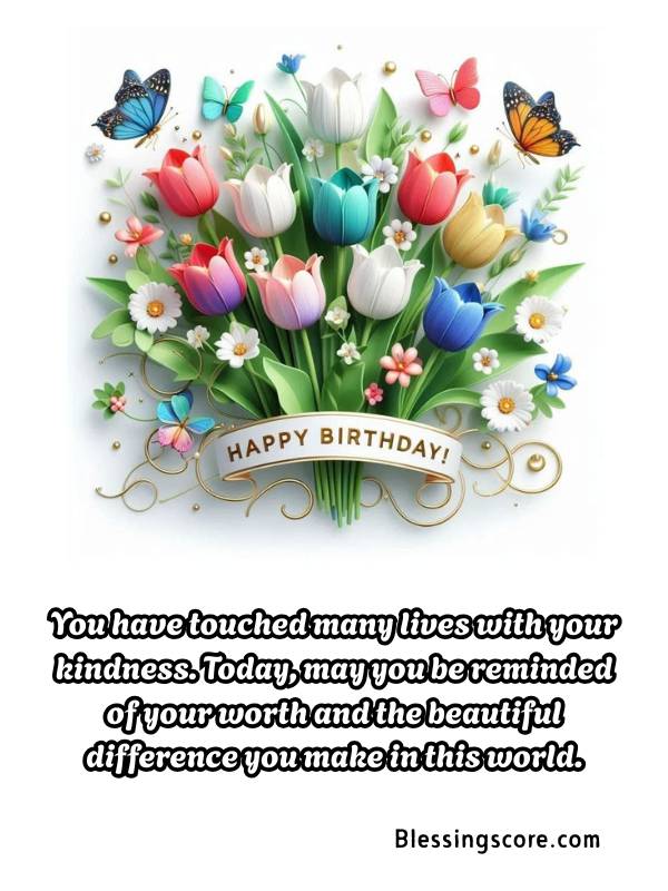 Positive Happy Birthday Blessings to Encourage and Inspire