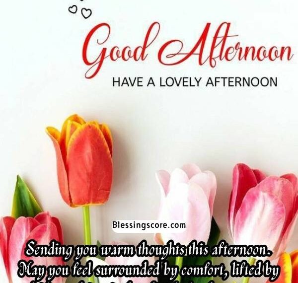99+ Good Afternoon Blessings, Prayers, Images, and Quotes