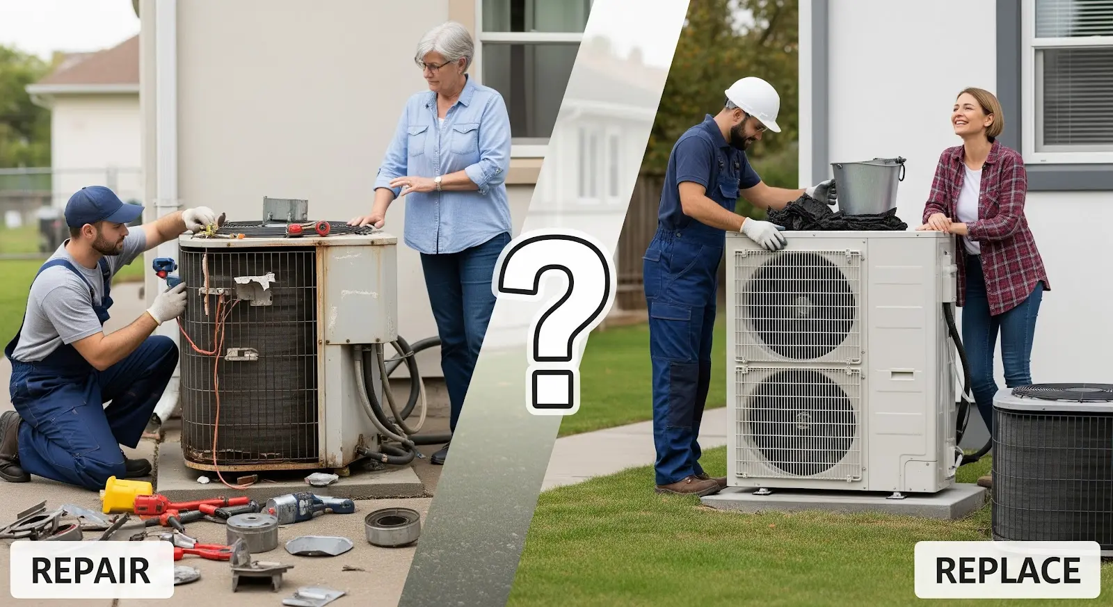 How to Decide Between Repairing or Replacing Your Old HVAC System