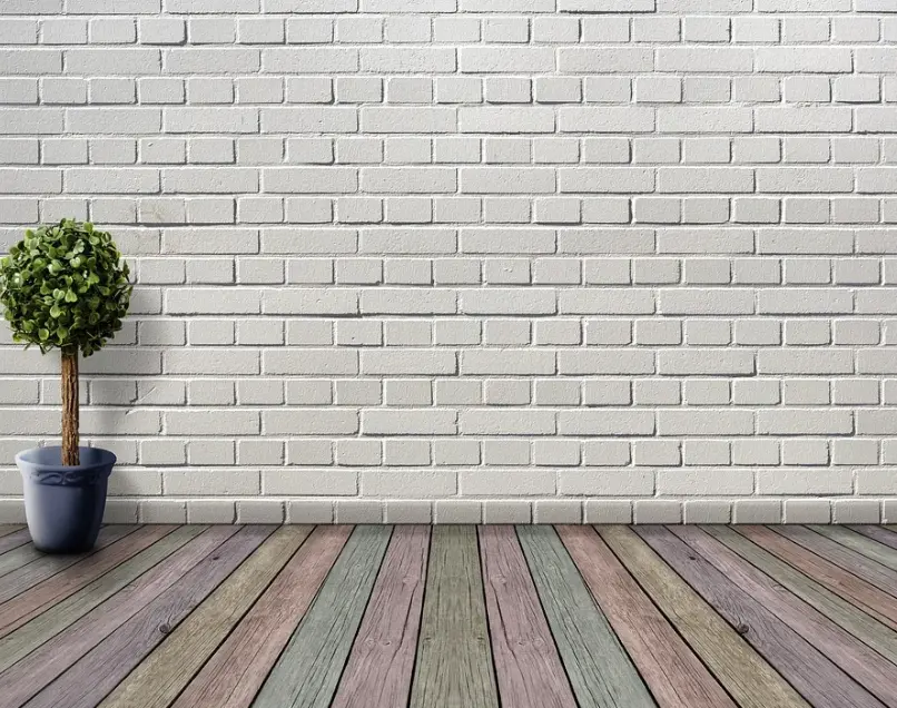 Wall finishing options that are easy to change