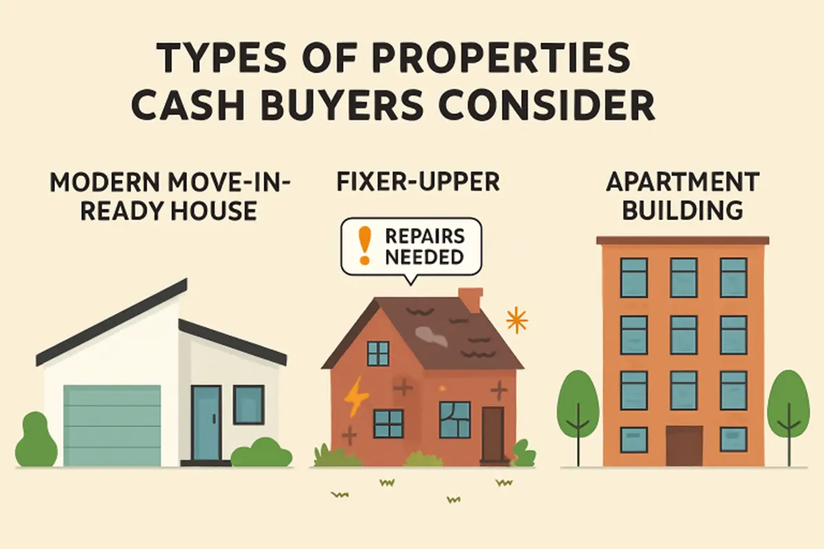 What Types of Properties Do Cash Buyers Typically Accept