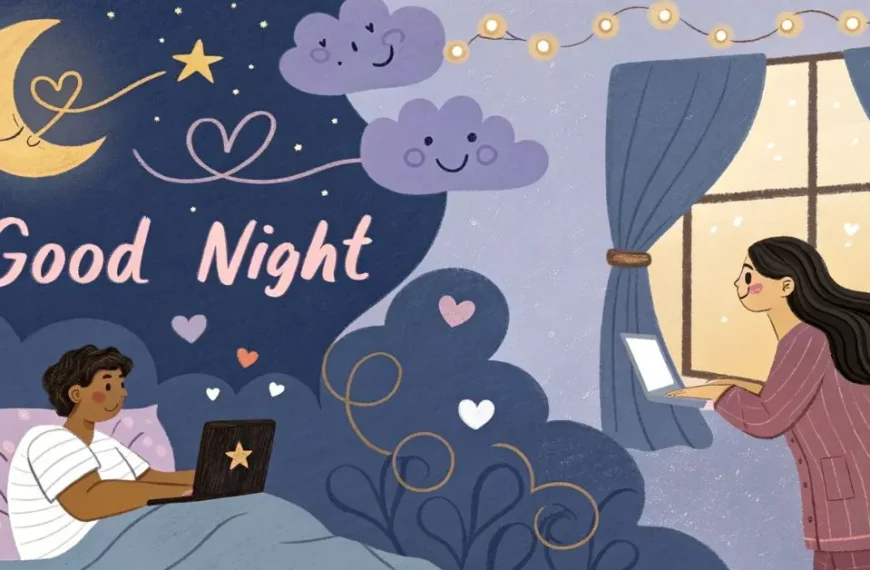 Which Heartfelt Good Night Messages Can Strengthen a Long-Distance Relationship