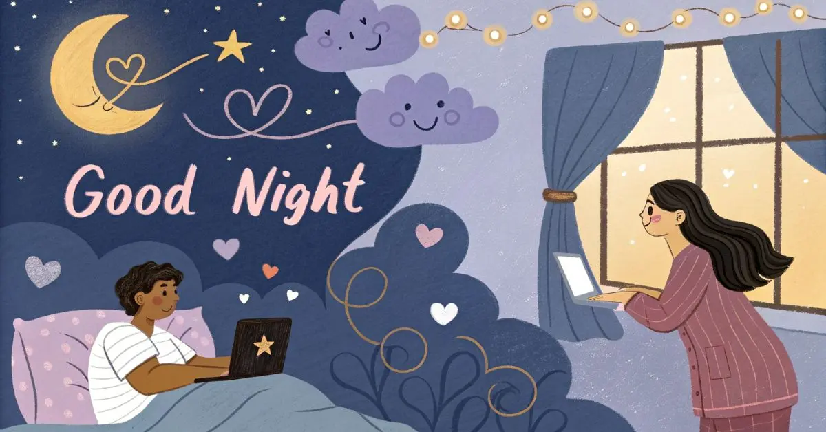 Which Heartfelt Good Night Messages Can Strengthen a Long-Distance Relationship
