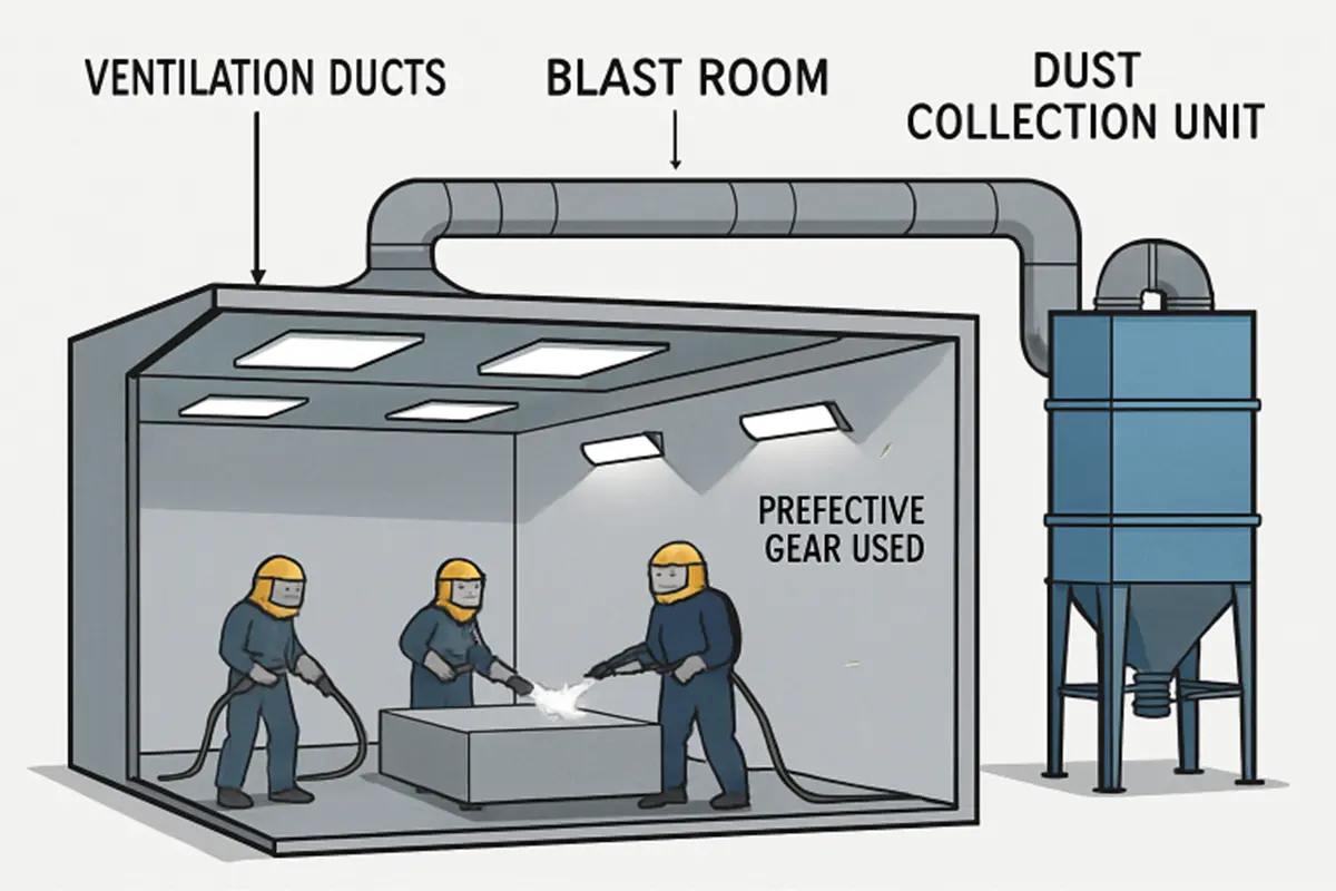 Designing Efficient Industrial Blast Rooms Key Considerations and Best Practices